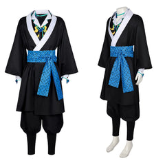 Cosplay Costume Kaigaku Les Rôdeurs de la Nuit Anime Cosplay Tenue Noire Homme
