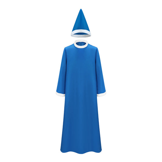Cosplay Costume Kamek The Super Mario Galaxy Movie(2026) Film Cosplay Robe Bleue Homme