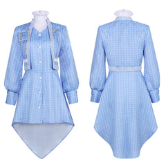 Cosplay Costume Kamisato Ayaka Genshin Impact Jeu Cosplay Tenue Bleue Femme