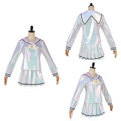 Cosplay Costume KAngel Needy Girl Overdose(2026) Anime Cosplay Tenue Argentée Femme