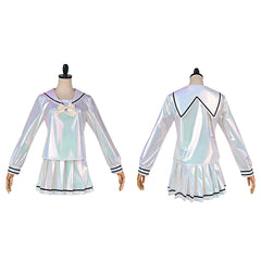 Cosplay Costume KAngel Needy Girl Overdose(2026) Anime Cosplay Tenue Argentée Femme