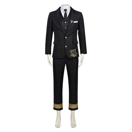 Cosplay Costume Kangetsu Tōchō Shunkashuutou Daikousha: Haru no Mai(2026) Anime Cosplay Tenue Noire Homme