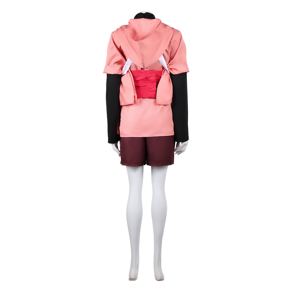 Cosplay Costume Kara La Guerre des Étoiles: Visions Presents(2026) TV Cosplay Tenue Rose Femme