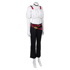 Cosplay Costume Kirara Hoshi Anime Cosplay Haut Blanc et Pantalon Noir Femme