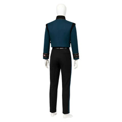 Cosplay Costume Kristoff La Reine des Neiges 3(2027) Film Cosplay Tenue Verte Homme