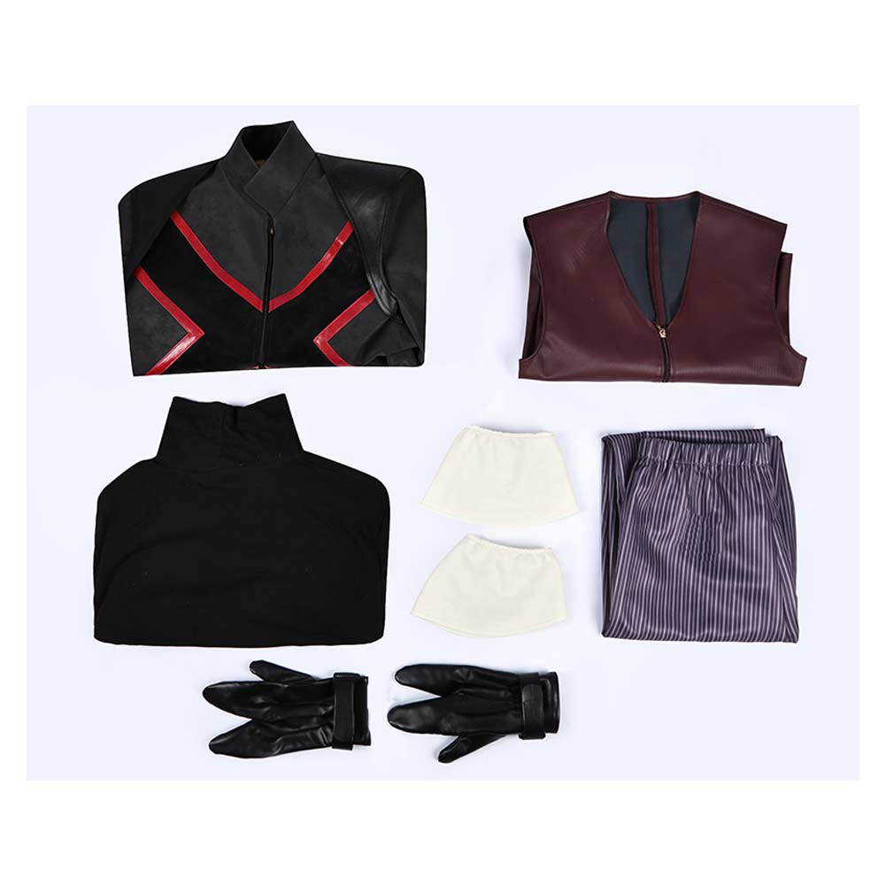 Cosplay Costume Kurt Wagner Avengers 5(2026) Film Cosplay Tenue Noire Homme