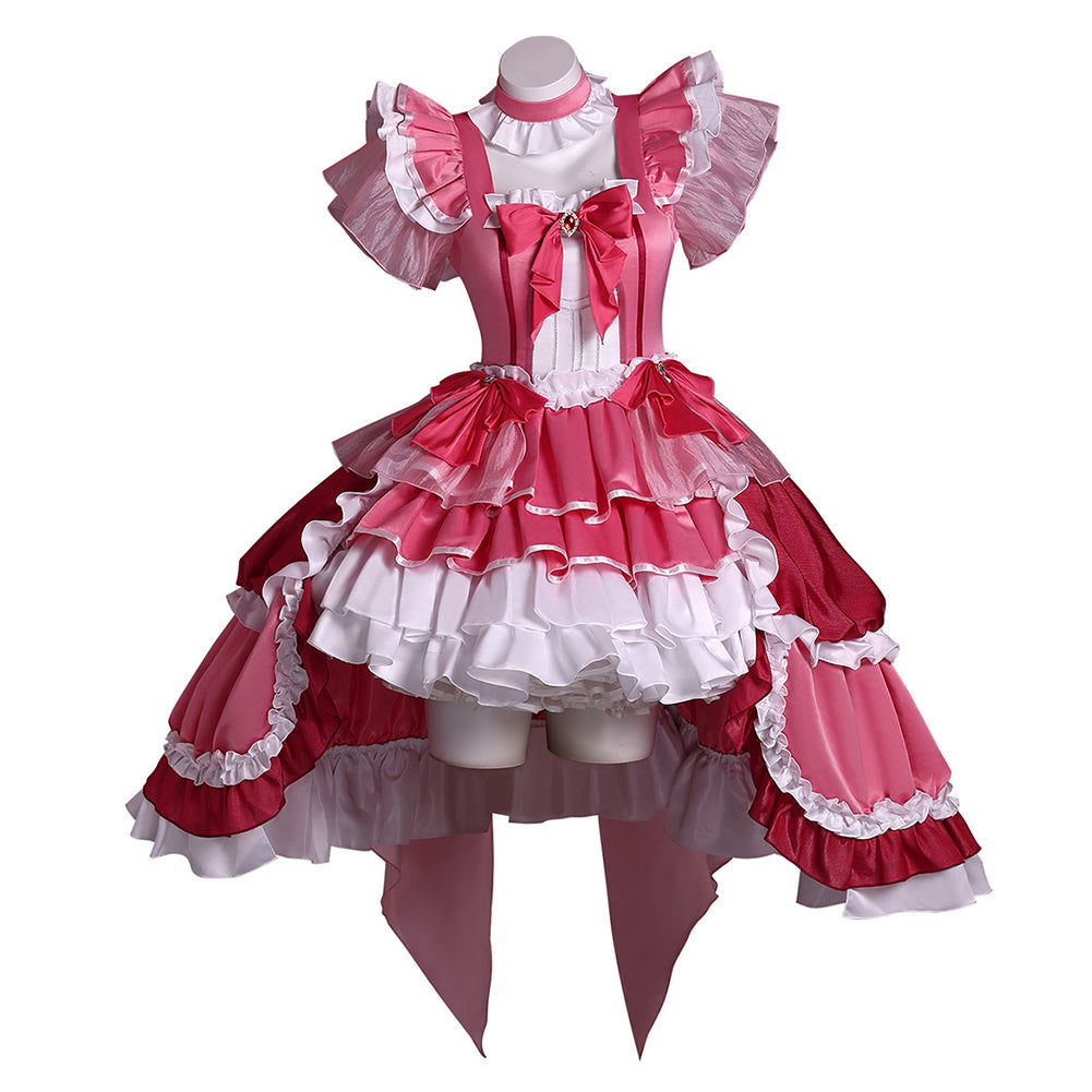 Cosplay Costume Kyoko Sakura Puella Magi Madoka Magica(2026) Anime Cosplay Robe Rose Femme