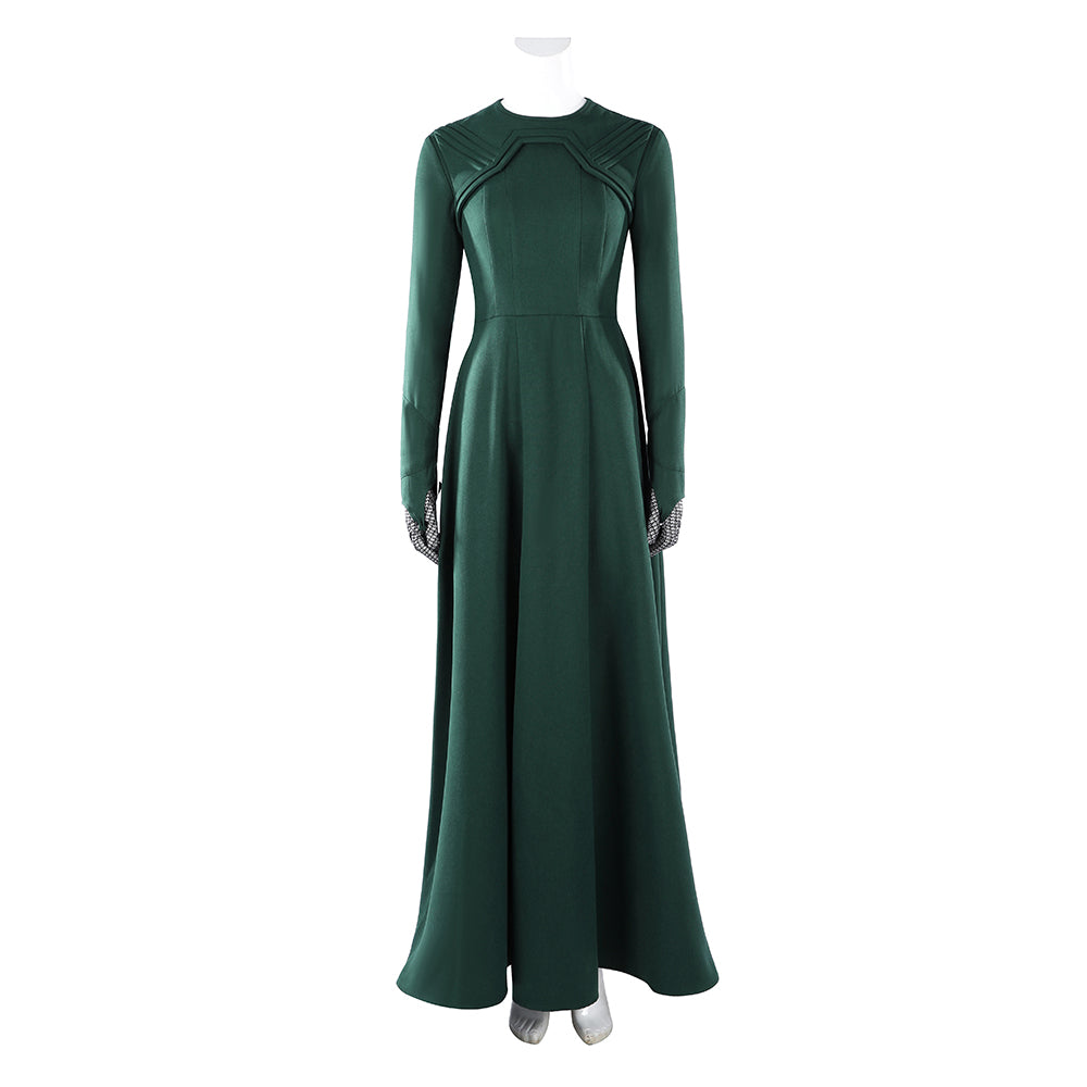 Cosplay Costume Latverian Witch Avengers 5(2026) Film Cosplay Robe Verte Femme