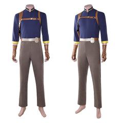 Cosplay Costume Lawson Maul: Seigneur de l'Ombre(2026) TV Cosplay Tenue Bleue et Grise Homme