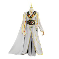 Cosplay Costume Lelouch vi Britannia Code Geass Anime Cosplay Tenue Blanche Homme