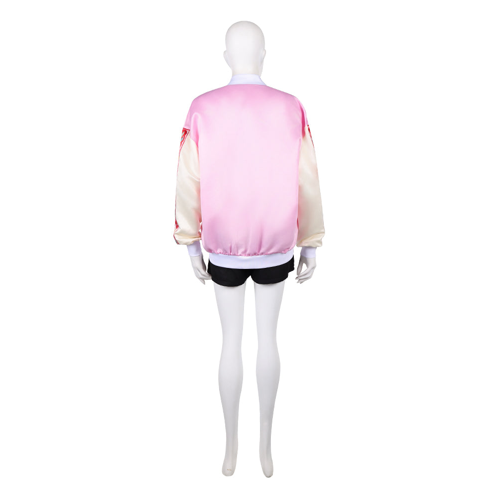 Cosplay Costume Lu Shaotang Sakamoto Days(2026) Film Cosplay Tenue Rose et Noire Femme
