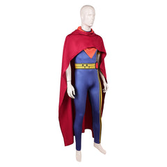 Cosplay Costume Lucas Bishop X-Men '97 Saison 2(2026) TV Cosplay Combinaison Bleue+Cape Rouge Homme