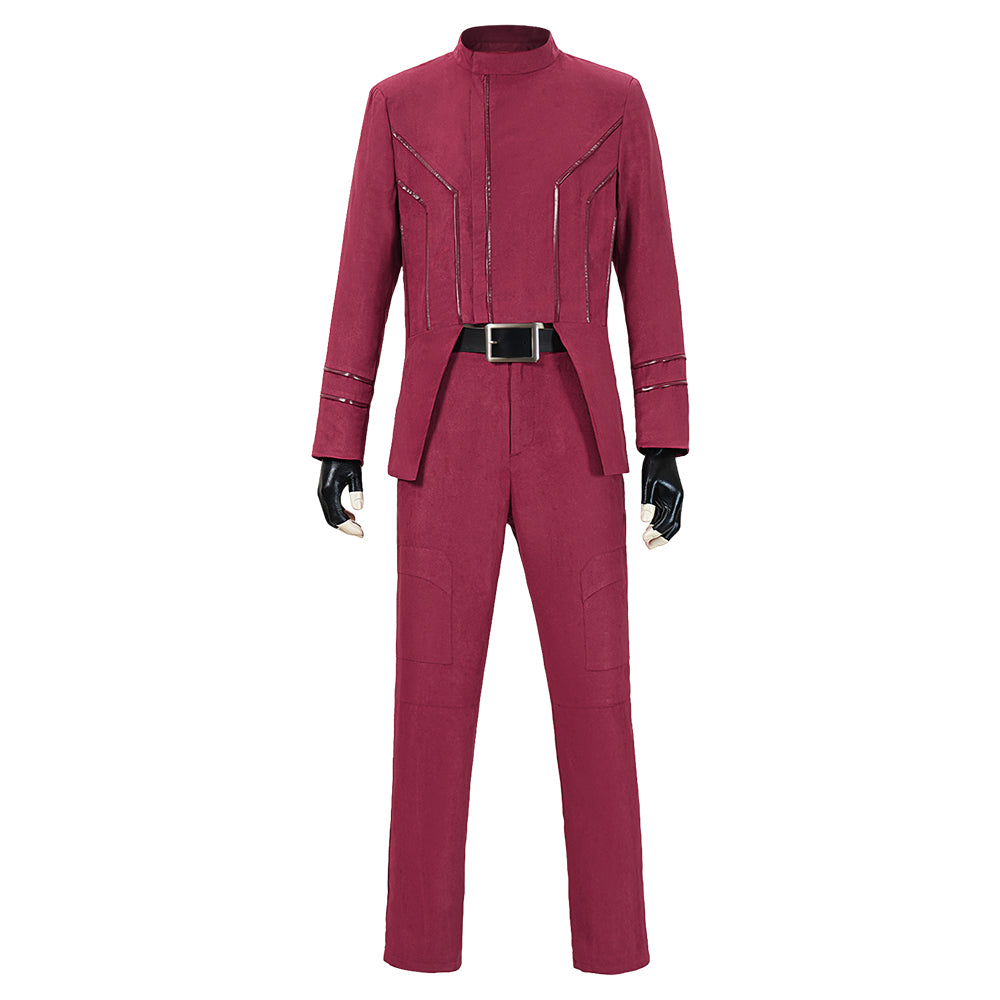Cosplay Costume Magneto Avengers 5(2026) Film Cosplay Tenue Rouge Homme