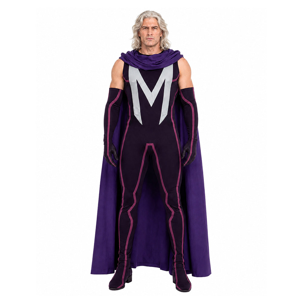 Cosplay Costume Magneto X-Men '97 Saison 2(2026) TV Cosplay Combinaison Violette Homme