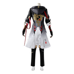Cosplay Costume Male Trailblazer Honkai: Star Rail Jeu Cosplay Tenue Blanche et Noire Homme