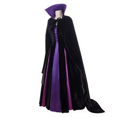 Cosplay Costume Maléfique Film Cosplay Tenue Noire et Violette Femme