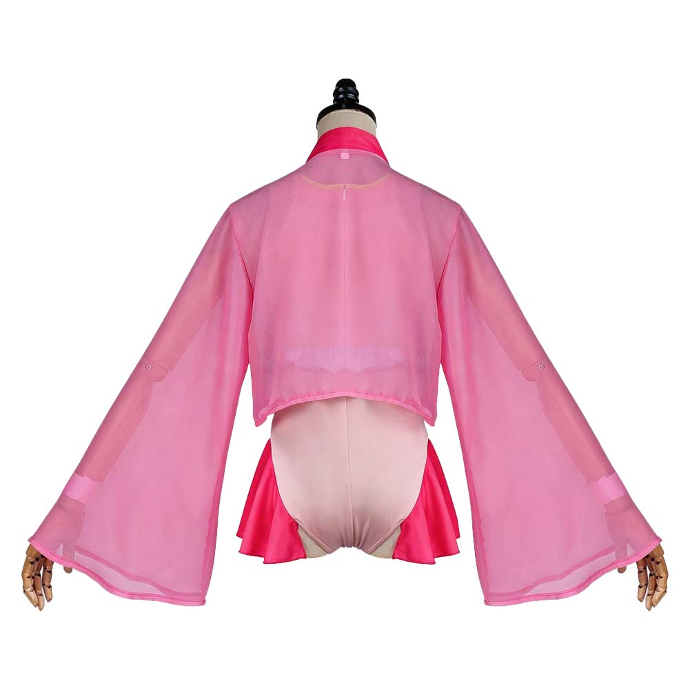 Cosplay Costume Maomao The Apothecary Diaries 3(2026) Anime Cosplay Maillot de Bain Rose Femme