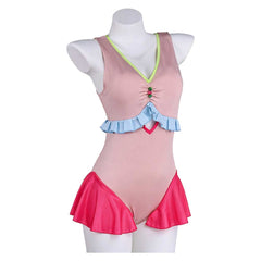 Cosplay Costume Maomao The Apothecary Diaries 3(2026) Anime Cosplay Maillot de Bain Rose Femme