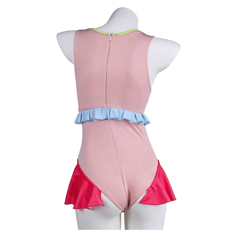 Cosplay Costume Maomao The Apothecary Diaries 3(2026) Anime Cosplay Maillot de Bain Rose Femme