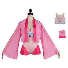 Cosplay Costume Maomao The Apothecary Diaries 3(2026) Anime Cosplay Maillot de Bain Rose Femme