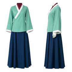 Cosplay Costume Maomao The Apothecary Diaries 3(2026) Anime Cosplay Tenue Verte et Bleue Femme