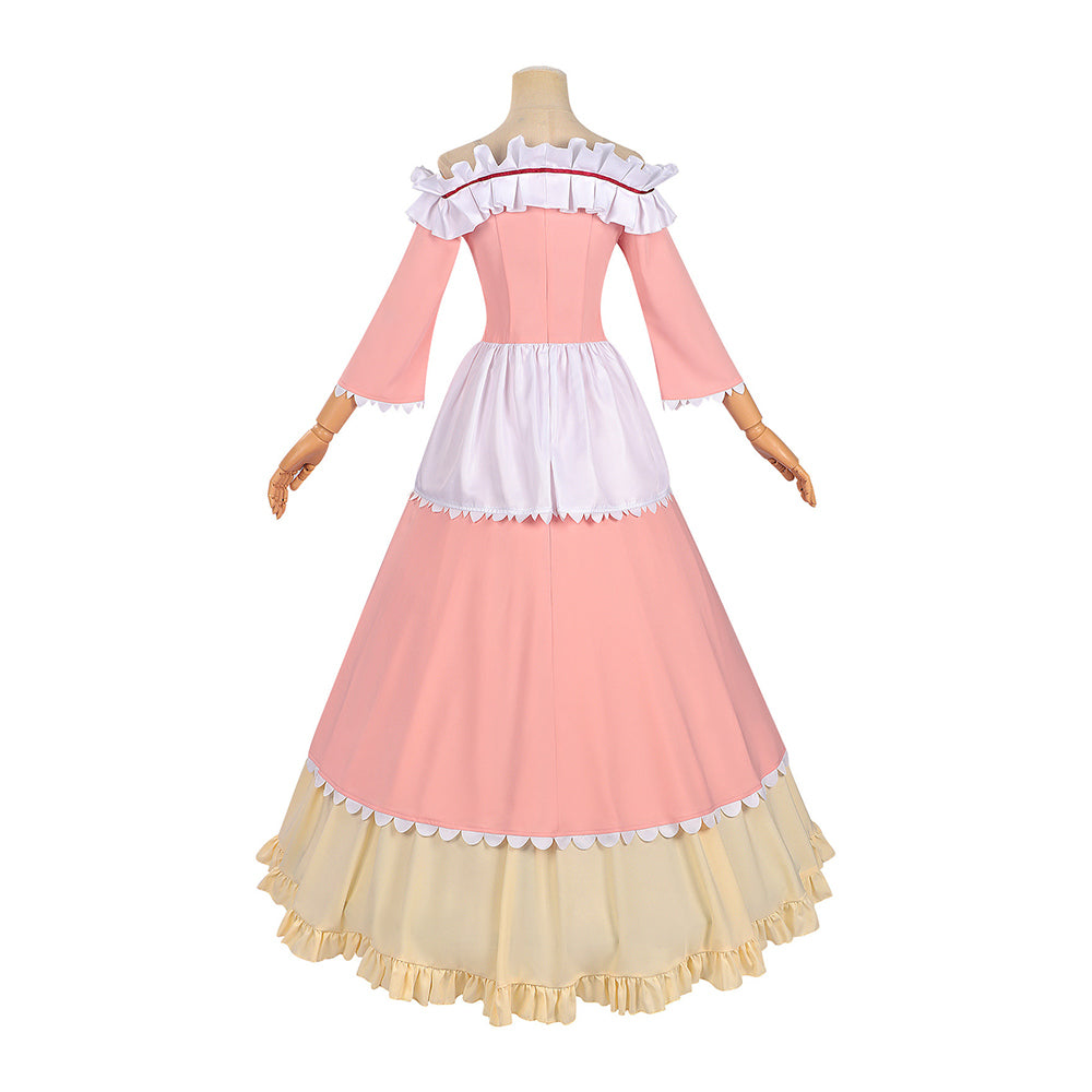 Cosplay Costume Maria Annunziata Always a Catch(2026) Anime Cosplay Tenue Rose Femme