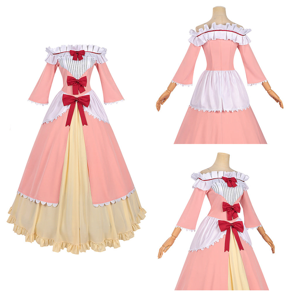 Cosplay Costume Maria Annunziata Always a Catch(2026) Anime Cosplay Tenue Rose Femme