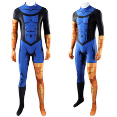 Cosplay Costume Mark Grayson Invincible 4(2026) TV Cosplay Combinaison Bleue Homme