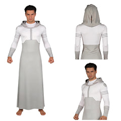 Cosplay Costume Mark Grayson Invincible 4(2026) TV Cosplay Combinaison Grise Homme
