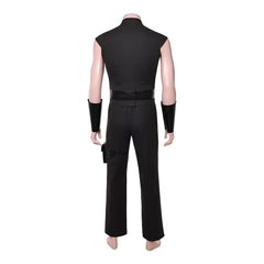 Cosplay Costume Maul Maul: Seigneur de l'Ombre(2026) TV Cosplay Tenue Noire de Gilet Homme