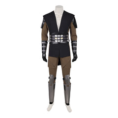 Cosplay Costume Maul Maul: Seigneur de l'Ombre(2026) TV Cosplay Tenue Noire et Verte Homme