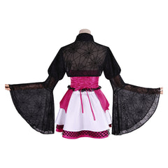 Cosplay Costume Mavis Dracula Monster High TV Cosplay Tenue Rouge Femme