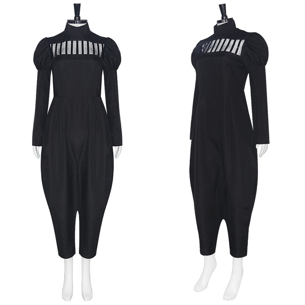 Cosplay Costume Meimei Anime Cosplay Combinaison Noire et BLanche Femme