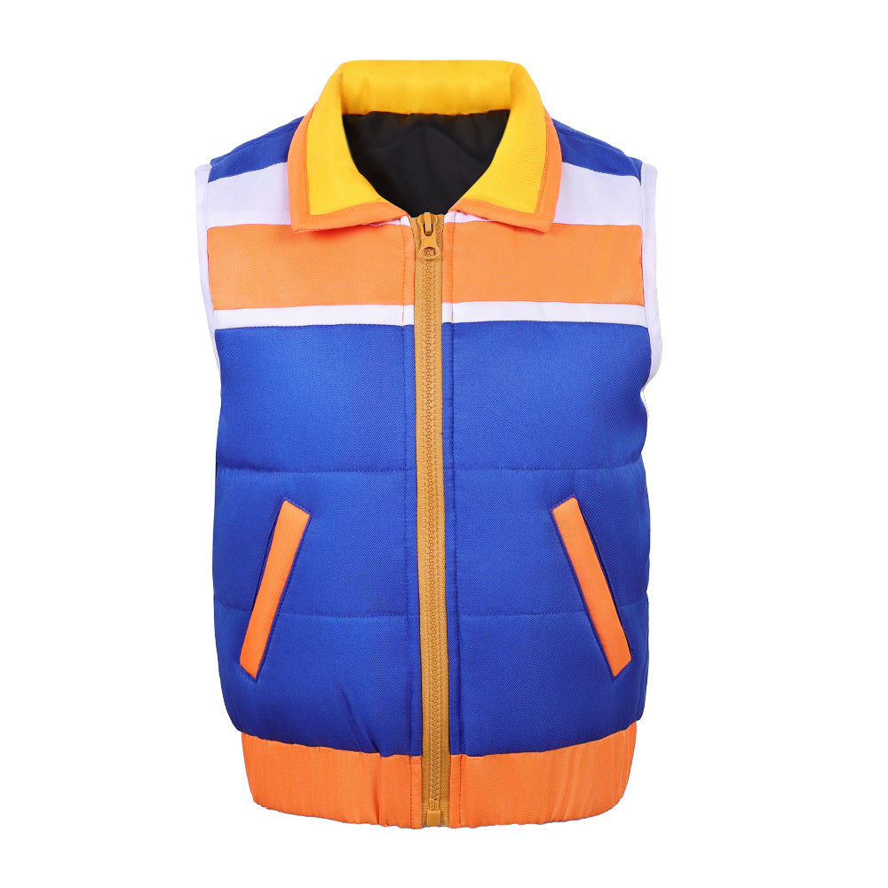 Cosplay Costume Mike Wheeler Stranger Things: Chroniques de 1985(2026) TV Cosplay Manteau Bleu Enfant