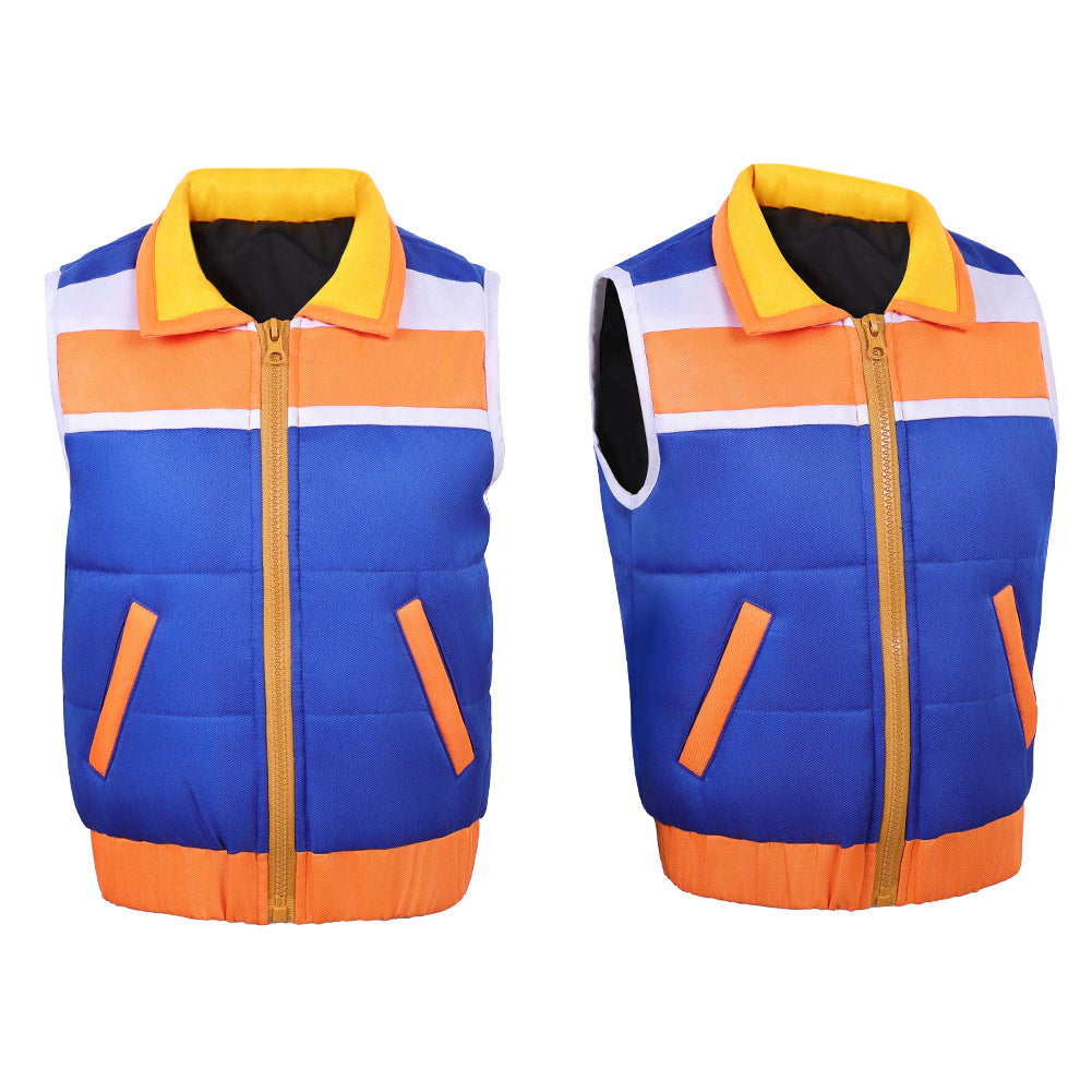 Cosplay Costume Mike Wheeler Stranger Things: Chroniques de 1985(2026) TV Cosplay Manteau Bleu Enfant