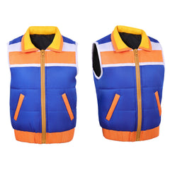 Cosplay Costume Mike Wheeler Stranger Things: Chroniques de 1985(2026) TV Cosplay Manteau Bleu Enfant