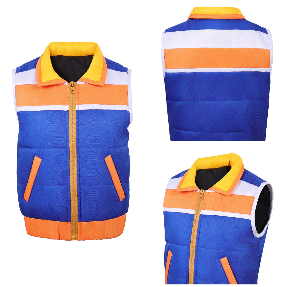 Cosplay Costume Mike Wheeler Stranger Things: Chroniques de 1985(2026) TV Cosplay Manteau Bleu Enfant