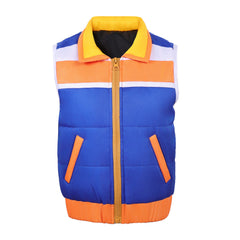 Cosplay Costume Mike Wheeler Stranger Things: Chroniques de 1985(2026) TV Cosplay Manteau Bleu Enfant