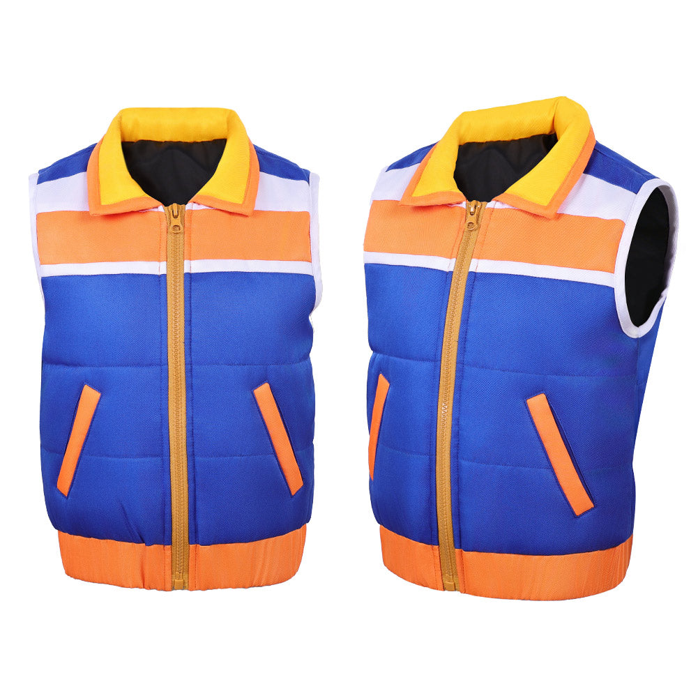 Cosplay Costume Mike Wheeler Stranger Things: Chroniques de 1985(2026) TV Cosplay Manteau Bleu Enfant