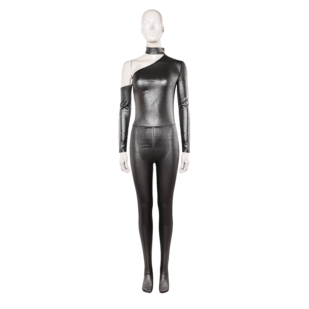 Cosplay Costume Mira Film Cosplay Tenue Noire Deux-pièces Femme