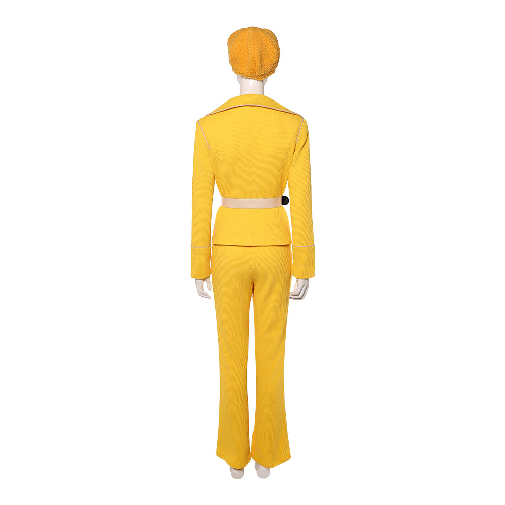 Cosplay Costume Miss Valentine One Piece Live Action 2(2026) TV Cosplay Tenue Jaune Femme