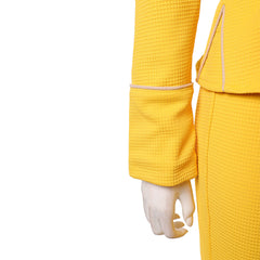Cosplay Costume Miss Valentine One Piece Live Action 2(2026) TV Cosplay Tenue Jaune Femme