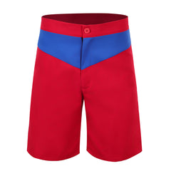 Cosplay Costume Mitch Buchannon Baywatch Alerte à Malibu TV Cosplay Short Rouge Homme