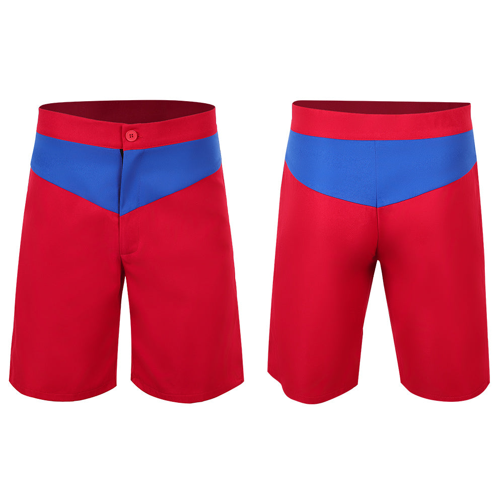 Cosplay Costume Mitch Buchannon Baywatch Alerte à Malibu TV Cosplay Short Rouge Homme