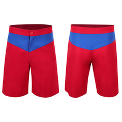 Cosplay Costume Mitch Buchannon Baywatch Alerte à Malibu TV Cosplay Short Rouge Homme