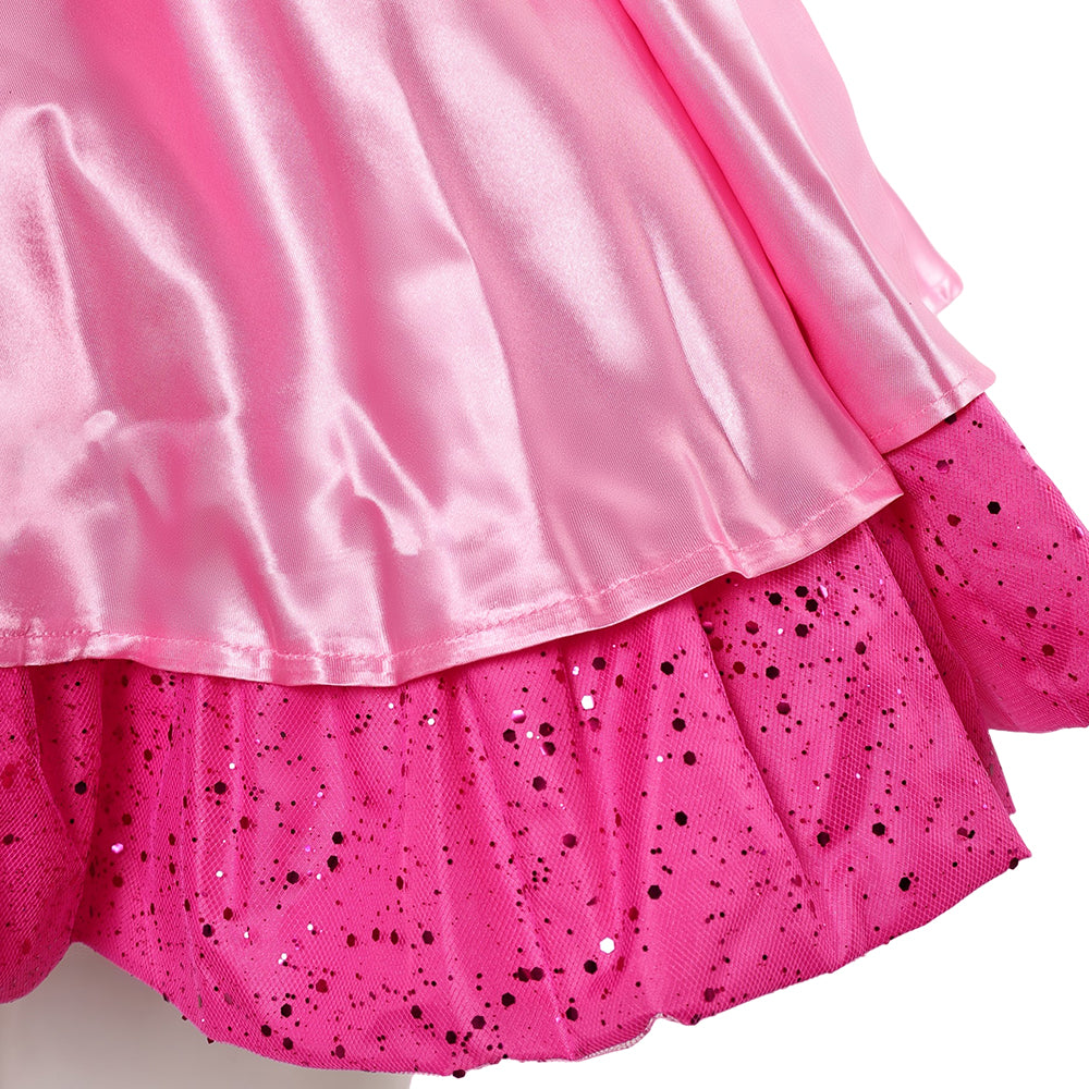 Cosplay Costume Mizi Zombie Stage Alien Stage(2026) TV Cosplay Robe Rose Femme Ver.2