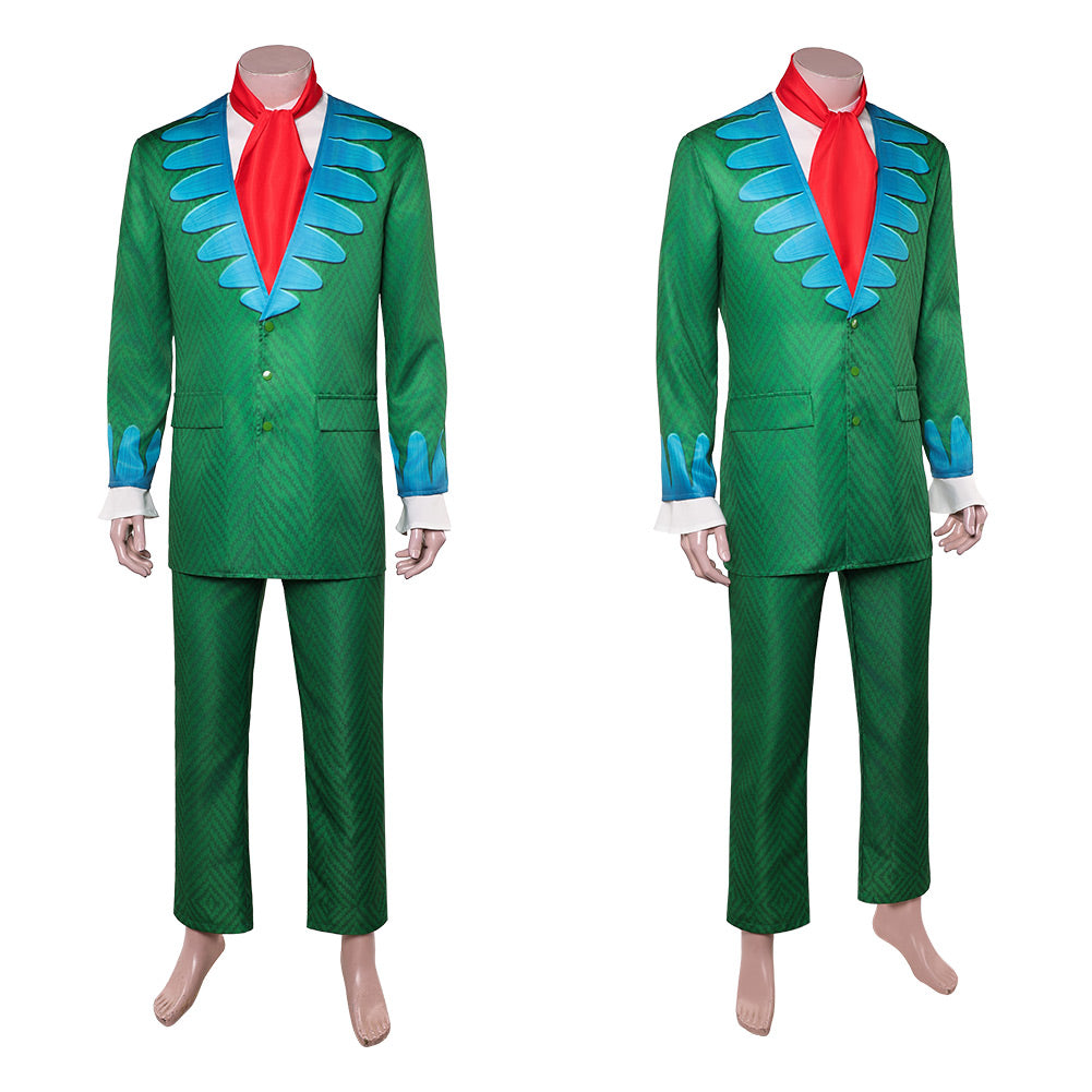 Cosplay Costume Mr. 9 One Piece Live Action 2(2026) TV Cosplay Tenue Verte Homme