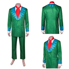 Cosplay Costume Mr. 9 One Piece Live Action 2(2026) TV Cosplay Tenue Verte Homme