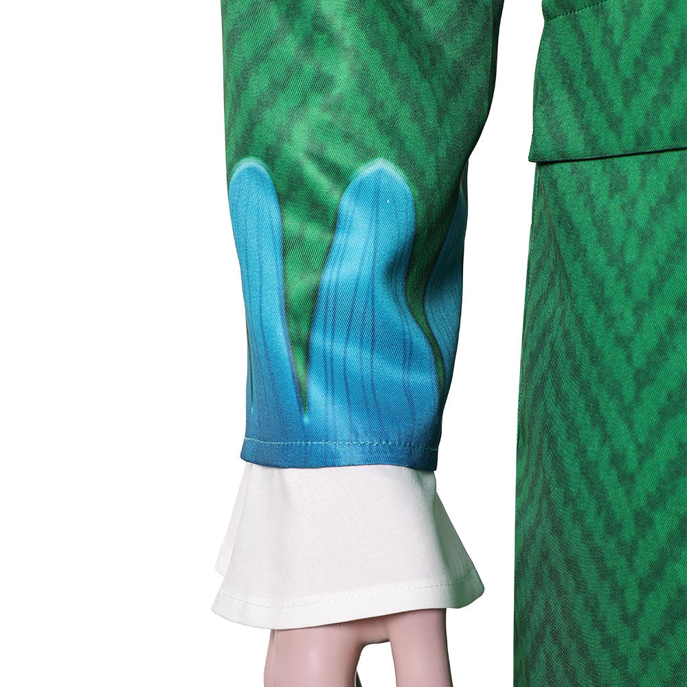 Cosplay Costume Mr. 9 One Piece Live Action 2(2026) TV Cosplay Tenue Verte Homme