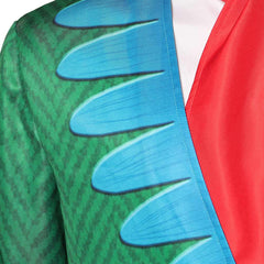 Cosplay Costume Mr. 9 One Piece Live Action 2(2026) TV Cosplay Tenue Verte Homme